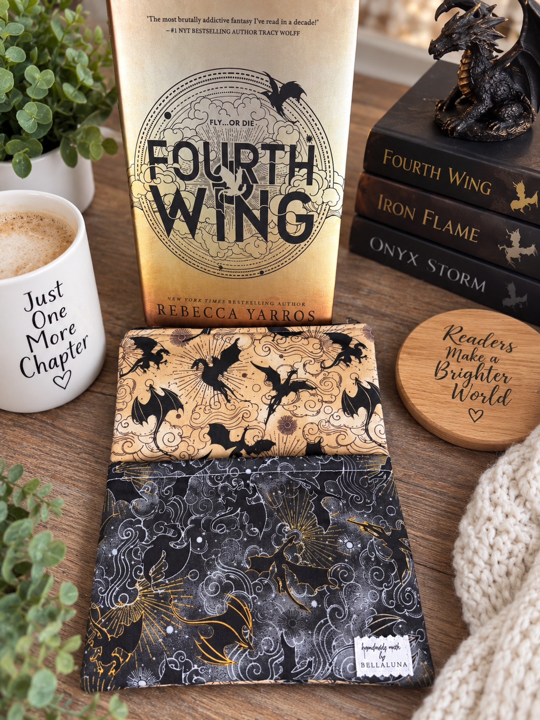 🐉 Dragon Fantasy Book Sleeve