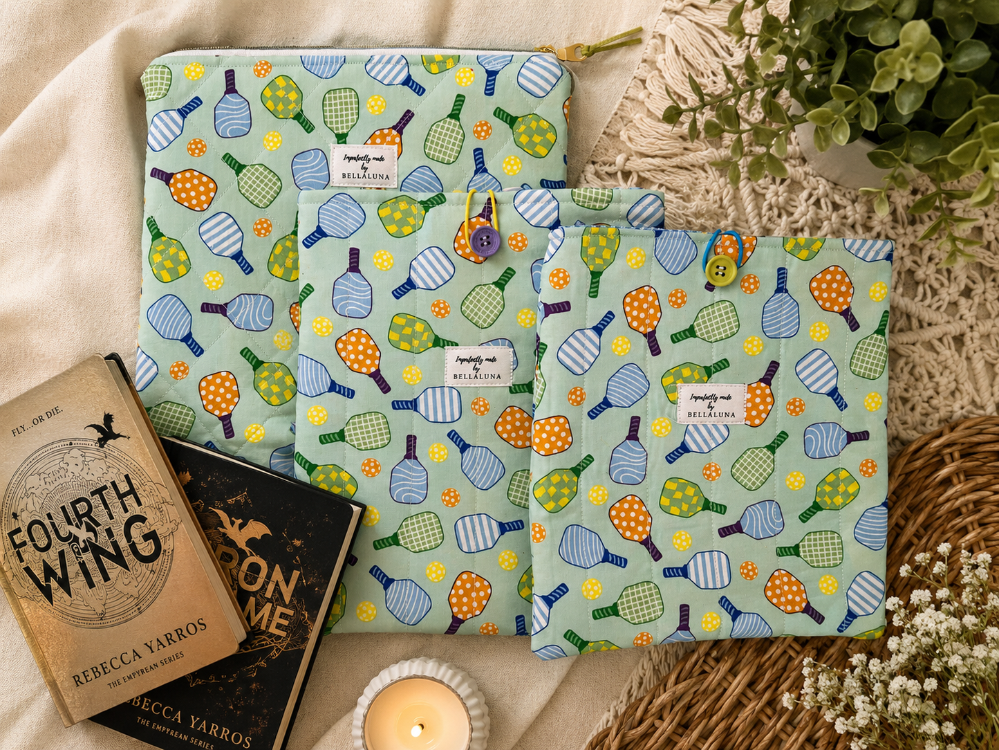 Pickleball Book Sleeves
