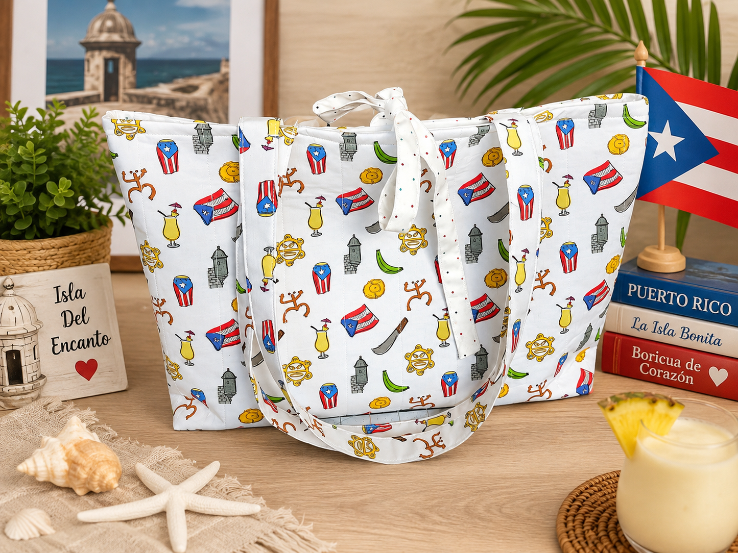 Boricua II Tote Bag