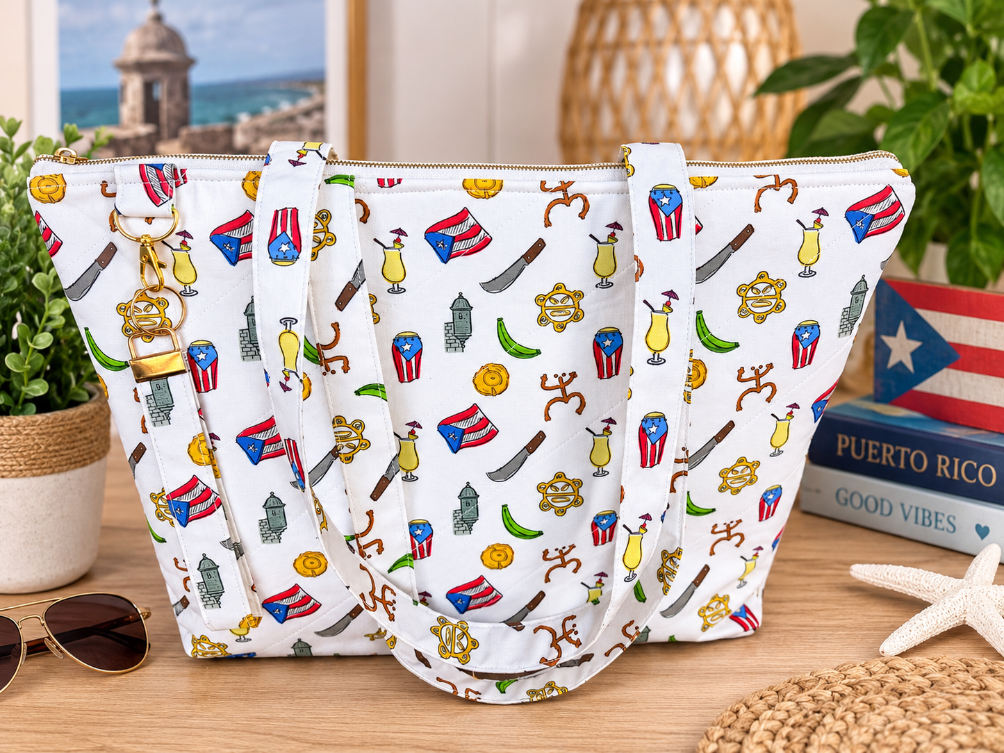 Boricua II Tote Bag