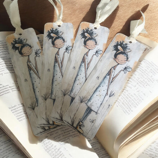 Butterflies Girl Bookmarks