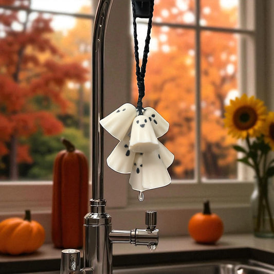 👻 Ghost Hanging Soap – Cinnamon & Pumpkin spice Fragrance oil