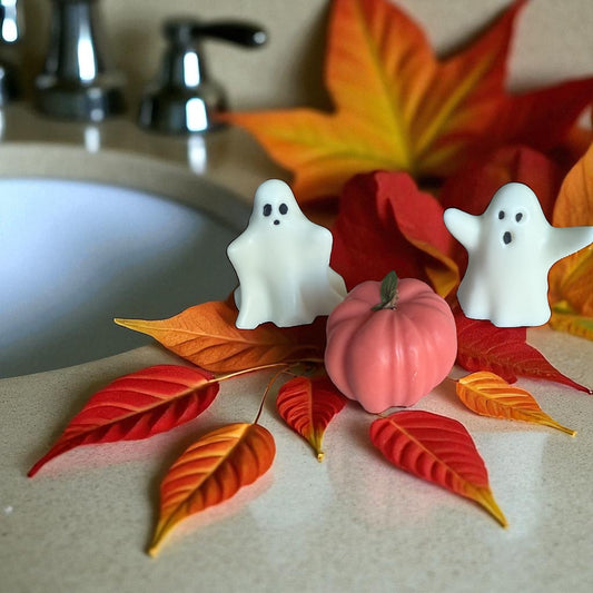 👻Halloween Ghost and Pumpkin Soap Set🎃