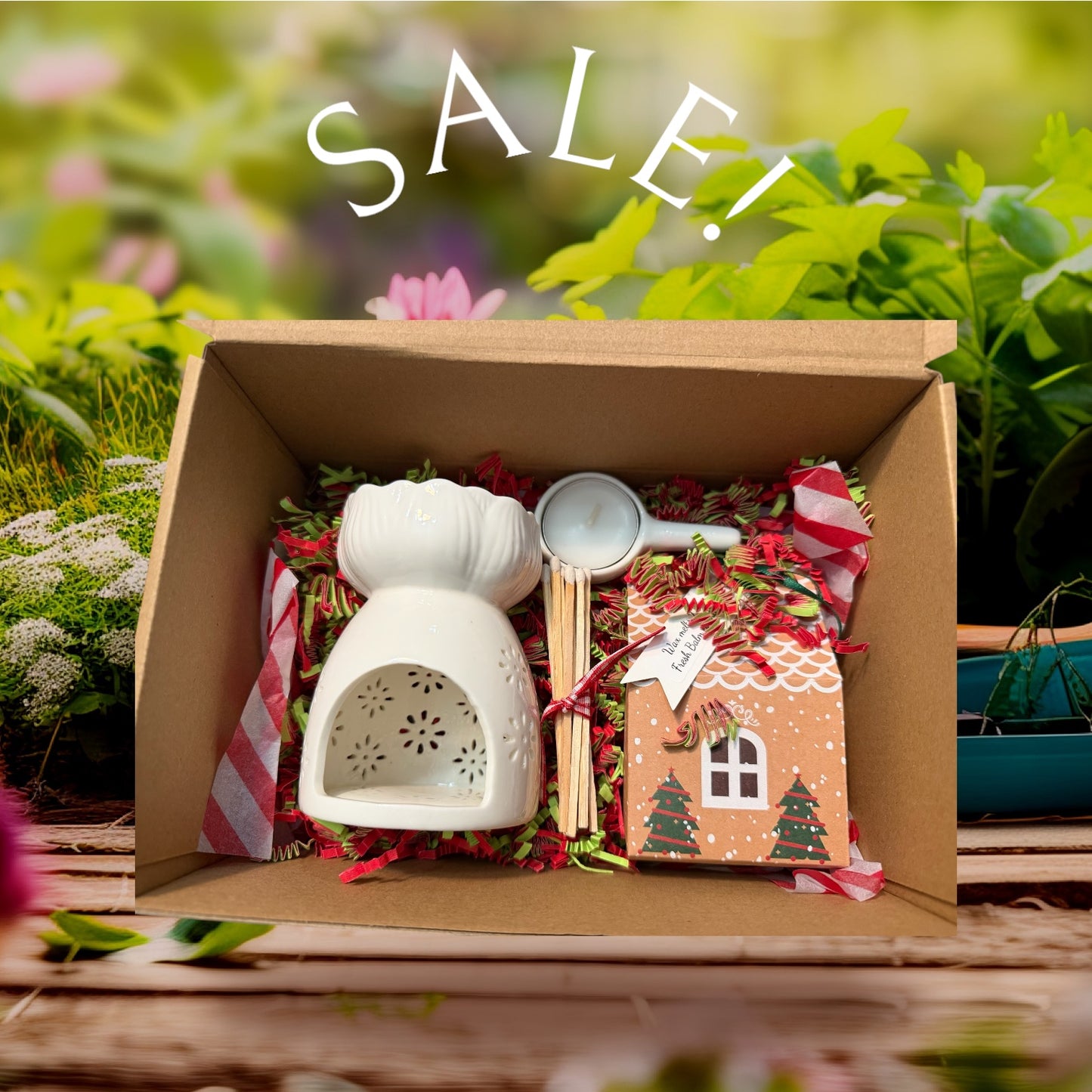 ✨ Wax Melts + Candle Burner Set ✨