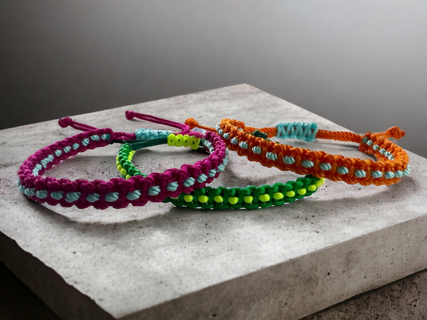 Handmade Adjustable Unisex Braided Bracelets